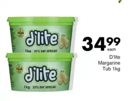 Save D'lite Margarine Tub offer