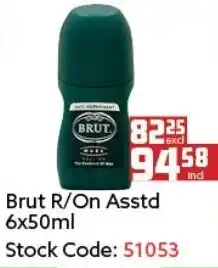 Africa Cash and Carry Brut R/On Asstd 50ml offer