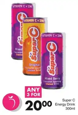 Save Super C Energy Drink offer