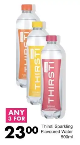 Save Thirsti Sparkling Flavoured Water offer