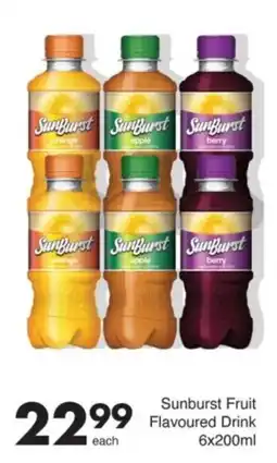 Save Sunburst Fruit Flavoured Drink offer