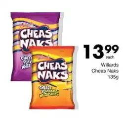 Save Willards Cheas Naks offer
