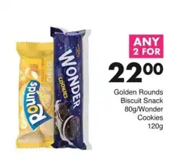 Save Golden Rounds Biscuit Snack/ Wonder Cookies offer