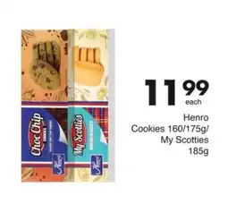 Save Henro Cookies/ My Scotties offer