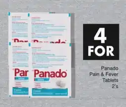 Save Panado Pain & Fever Tablets offer