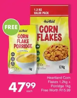 Save Heartland Corn Flakes + Porridge offer
