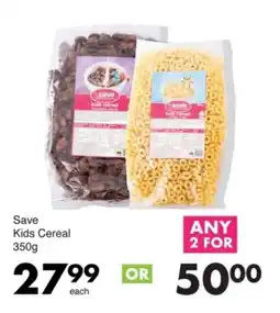 Save Save Kids Cereal offer