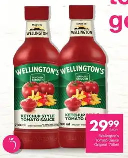 Save Wellington's Tomato Sauce Original offer