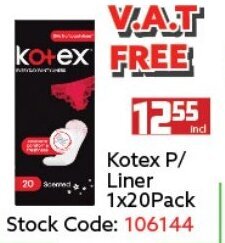 Africa Cash and Carry Kotex P/Liner 1x20pack offer