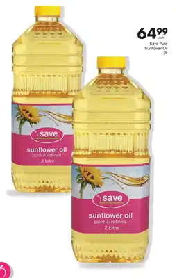Save Save Pure Sunflower Oil offer