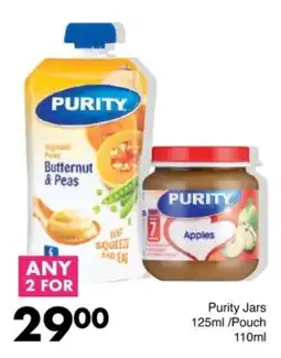 Save Purity Jars/ Pouch offer