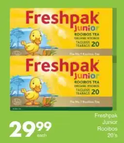 Save Freshpak Junior Rooibos offer