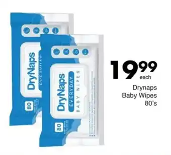 Save Drynaps Baby Wipes offer