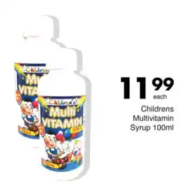 Save Childrens Multivitamin Syrup offer
