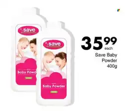 Save Save Baby Powder offer