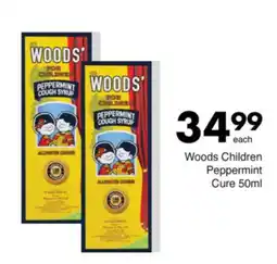 Save Woods Children Peppermint Cure offer