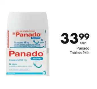 Save Panado Tablets offer