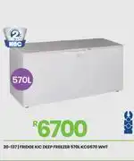 Fair Price KIC 570L WHT Fridge Deep Freezer KCG570 20-137 offer