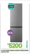 Fair Price Hisense 264L Nett Met Fridge H370BIT/H370BI/H370BME 20-357 offer