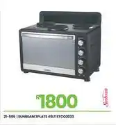 Fair Price Sunbeam 45L 3 PLT Oven STCO2033 21-586 offer