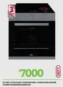 Fair Price Defy Blk Oven DBO486 + Ceran Hob DHD406 Combo Stove DCB866E/DCB866 21-540 offer
