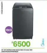 Fair Price Midea 18Kg T/L Washing Machine MAE-180-2404TPS/MA500W180/G offer
