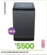 Fair Price Defy 14Kg Washing Machine DTL160 22-312 offer