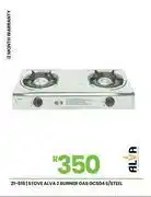 Fair Price Alva 2 Burner S/Steel Gas Stove GCS04 21-518 offer