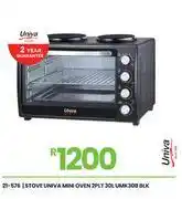 Fair Price Univa 30L Mini Oven 2 PLT Blk Stove UMK30B 21-576 offer