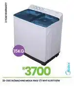 Fair Price Midea 15Kg T/T WHT Washing Machine KL15TTG1W 22-336 offer