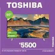 Fair Price Toshiba 50 UHD 4K Smart Television 23-787 offer