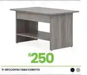 Fair Price Coretto Coffee Table 11-381 offer