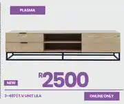 Fair Price Lila Plasma TV Unit 3-487 offer
