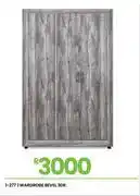 Fair Price Bevel 3 DR Wardrobe 1-277 offer