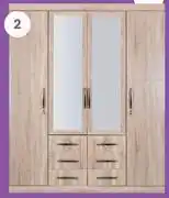 Fair Price Valerie 4 DR Wardrobe 1-274 offer
