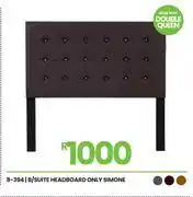 Fair Price Simone B/Suite (Headboard Only) 8-394 offer