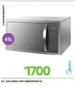 Fair Price Midea 45Ltr Digital Mirror Microwave 24-245 offer