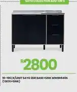 Fair Price Sayo 2 DR Base + Sink (1 Box + Sink) K/Unit MWBR840S 10-196 offer