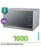 Fair Price Hisense 36Ltr Digital Mirror Microwave 24-210 offer