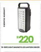 Fair Price Magneto LED Lantern Light DBK281 18-005 offer
