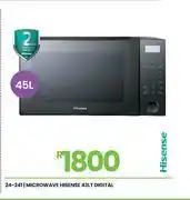 Fair Price Hisense 43Ltr Digital Microwave 24-241 offer