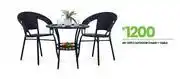 Fair Price Outdoor Chair + Table 40-1201 offer