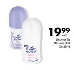 Save Shower To Shower Roll On offer