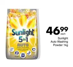 Save Sunlight Auto Washing Powder offer