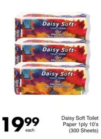 Save Daisy Soft Toilet Paper 1ply offer