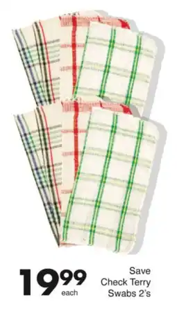 Save Save Check Terry Swabs offer
