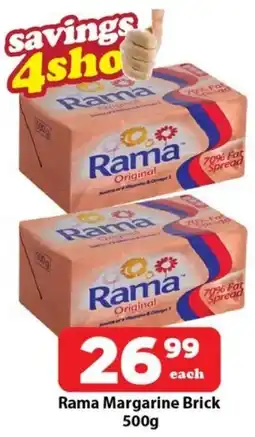 Check Save Rama Margarine Brick offer