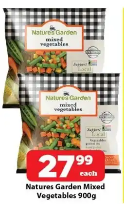 Check Save Natures Garden Mixed Vegetables offer
