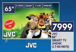 President Hyper JVC 65" Smart TV UHD4K offer