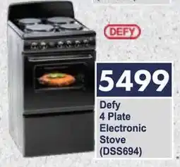 President Hyper Defy 4 Plate Electronic Stove offer